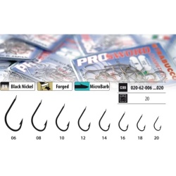 Trabucco Carlige Pro Sword 400, Nr. 24, 20buc/pac.