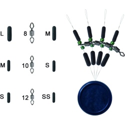 Trabucco Set Rolling Diam+Bilute+Stoper M-4 buc