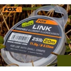Fox, Fir Fluorocarbon Link Crimpable, Illusion