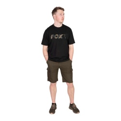 Fox, Tricou Negru, Logo Camo