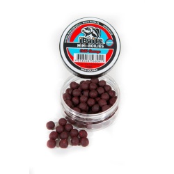IBaits, Mini Boilies, Semisolubil, 10 mm, Chilli Sausage