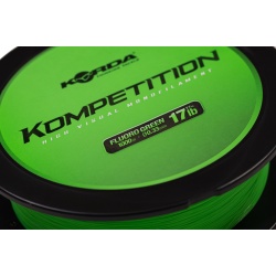 Korda, Fir Monofilament, Kompetition 1000 mt - Fluo Green - Img 4