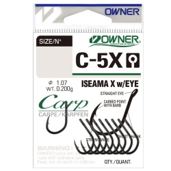 Owner, Carlige Crap C-5X, Iseama X With Eye - Img 3