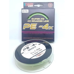 Target Wire 4x Fir Textil Fluo Green 150mt - 0,14mm/7,00kg - Img 4