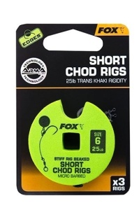 Carlige Fox Edges Legate Stiff Chod Rigs - Img 2