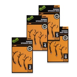 Fox, Carlige Legate, Ronnie Rigs Medium Curve, 3buc