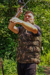 Fox Chunk Vesta Matlasata Camo Khaki - Marimi: XXL - Img 10