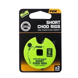 Fox, Edges, Carlige Legate, Stiff Chod Rigs