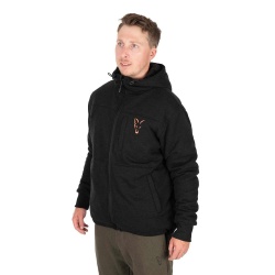 Fox, Jacheta  Collection, Sherpa Jkt, Black Orange