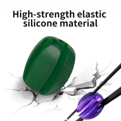 Pro FL, Mebao Suport Lanseta Spinning din Silicon - Rods Boll - Img 3