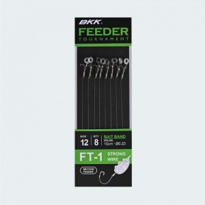 Riguri BKK FT-1 Feeder Method Bait Band, 8buc. - Img 1