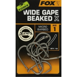 Carlige Crap, Fox Edges, Wide Gape Beaked X - Img 2