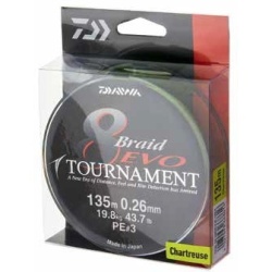 DAIWA Tournament X8 EVO Chartreuse