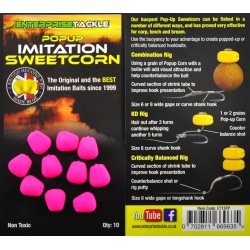 Enterprise Tackle, Porumb Pop-Up Fluo, 10 buc/plic - Img 8