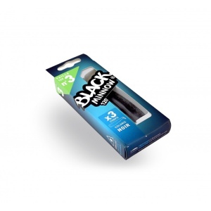 FIIISH BLACK MINNOW 120 3 x SHAD BLACK - Img 2