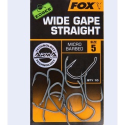 Fox, Carlige, Arma Point, Wide Gape Straight 