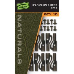 Fox, Clips Pentru Plumb Pierdut, Edges Naturals, 10buc