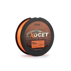 Fox, Fir Monofilament, Exocet Fluoro Orange, 0.26mm/1000m