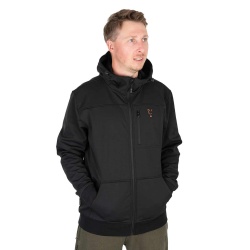 Fox, Jacheta Soft Shell, Negru Logo Portocaliu