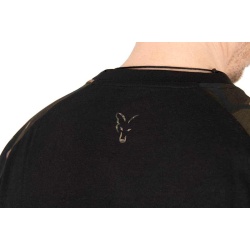 Fox, Tricou Outline, Negru/ Camo 