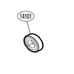 Rulment Rotor, Shimano, 10x19x5 mm - Img 2
