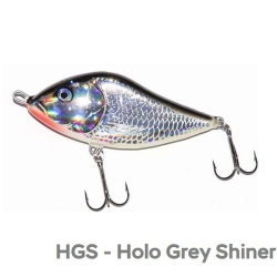 Salmo, Vobler Slider, Floating / Sinking, HGS - Holo Grey Shinner