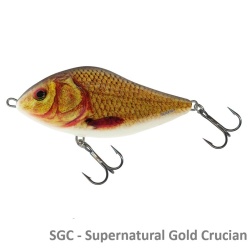 Salmo, Vobler Slider, SGC - Supernatural Gold Crucian, Floating / Sinking, 5; 7; 10; 12cm - Img 2