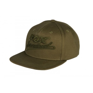 Sapca Fox Khaki Flat Peak College Snap Back - Img 1