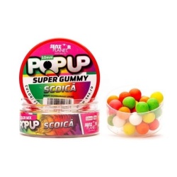 Senzor Pop-Up Super Gummy, 10mm, 30gr., Mix Culori Fluo - Img 6