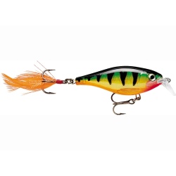 Vobler X-Rap® Rapala Shad Shallow 6cm XRSH06 P (Perch)