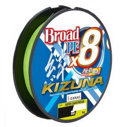 Fir Owner Kizuna X8 Broad Chartreuse 135m (0,10; 0,12; 0,13; 0,15; 0,17; 0,19mm) - Img 2