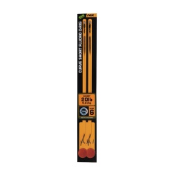 Fox, Edges, Carlige Legate, Curve Short Fluoro, D-Rig 20lb