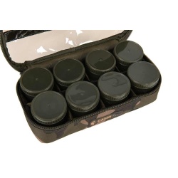 Fox, Geanta, 12 Recipiente Camolite, Hookbait Case, 33x17x10cm.