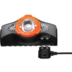 Led Lenser Lanterna Cap MH11 Black & Orange Bluetoth 1000LM + Acum + USB