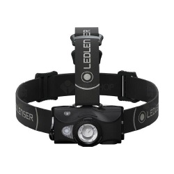 Led Lenser Lanterna Cap MH8 Black & Black + Acum. + USB