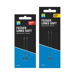 Preston Antitangle Feeder Links Soft Scurt 5.5 cm 2 buc/set
