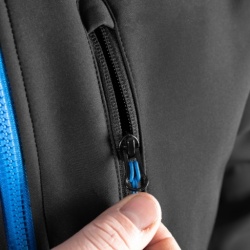  Preston, Jacheta SoftShell, Blue/Black