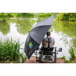 Preston Umbrela Inception Fibreglass Flatback Brolly 250 cm - Img 2
