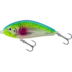 Salmo, Vobler Fatso Floating/Sinking, 10 cm, Culoare Flash Trout