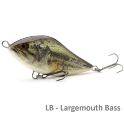 Salmo, Vobler Slider, LB - Largemouth Bass, Sinking, 10; 12cm - Img 2