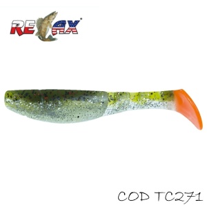 Shad Relax, Kopyto TriColor, 7.5 cm, 4 buc/plic - Img 11