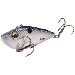 Strike King Vobler Red Eyed Shad Tungsten 2-TAP 7cm. Chrome Blue