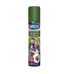 Bros Spray Pentru Haine, Impotriva Capuselor 90ml