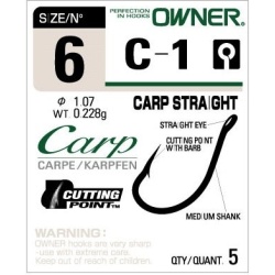 Carlig Crap OWNER C-1 (No.1/0, 1, 2, 4, 6)
