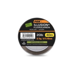 Fox, Fir, Fluorocarbon Illusion Hooklink Leader, 0.40mm/40M