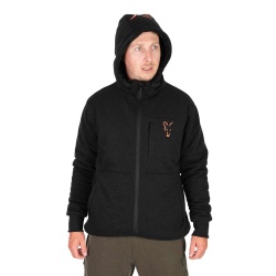 Fox, Jacheta  Collection, Sherpa Jkt, Black Orange