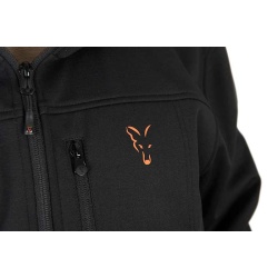 Fox, Jacheta Soft Shell, Negru Logo Portocaliu