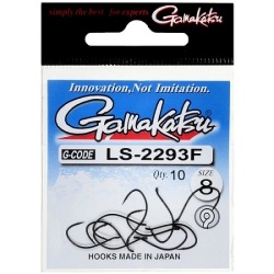 Gamakatsu, Carlige LS-2293F, Cu Ochet Negre, 10 buc.