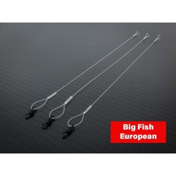 Gemini Montura Tidy Boom - Hinged Stiff Rig <<Big Fish European>> (23cm / 44lb)