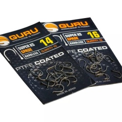 Guru, Carlige Feeder/Match, Super XS, Paleta, Barbless - Img 7